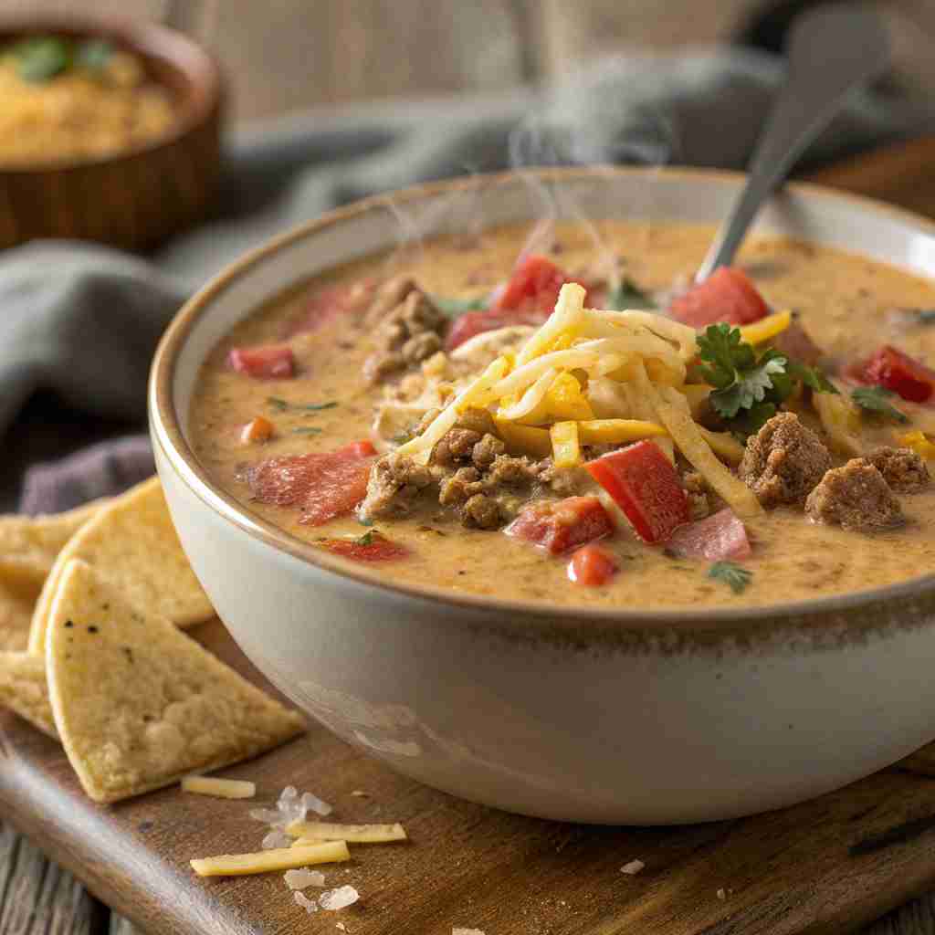 Creamy Taco Soup Recipe: Savory Family Meal, Ready Fast
